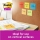 Notite adezive Post-It Super Sticky, Boost Colour, 76 x 76 mm, 90 file/buc, 5 buc/set, 3M