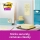 Notite adezive Post-It Super Sticky, galben Canary, 127 x 76 mm, 90 file/buc, 12 buc/set, 3M