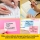 Notite transparente Post-It, portocaliu 73 x 73 mm, 36 file/buc, 3M