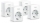TP-Link MINI SMART WI-FI SOCKET TAPO P100 (4-PACK), Protocol: IEEE 802.11b/g/n, Bluetooth 4.2 (for onboarding only), 2.4 GHz, Android 4.4 or higher, iOS 9.0 or higher, AC 220-240 V~50/60 Hz 10 A, Maximum Load, 2300 W, 10 A.