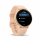 Ceas Garmin vívoactive 6 display AMOLED, dimensiune afisaj 30.4 mm, rezolutie afisaj  390 x 390 pixeli, memorie 8GB, autonomie până la 11 zile (5 zile cu afişajul permanent pornit) rezistanta la apa pana la 5 ATM, greutate: 23g, ramă Pink Dawn cu curea Bone, carcasă Pink Dawn Metallic şi curea din