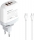 Incarcator retea Serioux 65W GAN QC, Intrare: AC100-240V~ 50/60Hz 1.5A, Ieșire (USB-C1): 5V-3A 9V-3A 12V-3A 15V-3A 20V=3.25A 65W(Max), Ieșire (USB-A1): 5V-3A 9V-2A 12V=1.5A 18W(Max), Ieșire (USB-A2): 5V-3A 9V-2A 12V 1.5A 18W(Max), A1+A2=18W(Max), C1+A1=45W+18W=63W(Max),  C1+A1+A2= 60W(Max), Total 