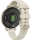 Ceas Garmin Lily 2 Active, display AMOLED, dimensiune afisaj 25,4 mm x 21,3 mm, rezolutie afisaj 240 x 201 pixeli, memorie 8GB, autonomie pana la 9 zile, rezistanta la apa pana la 5 ATM, greutate: 24,4g, ramă MLunar Glod şi curea Bone din silicon