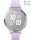 Ceas Garmin Lily 2 Active, display AMOLED, dimensiune afisaj 25,4 mm x 21,3 mm, rezolutie afisaj 240 x 201 pixeli, memorie 8GB, autonomie pana la 9 zile, rezistanta la apa pana la 5 ATM, greutate: 24,4g, ramă Argintiu, şi curea Purple Jasmine din silicon
