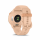 Ceas Garmin vívoactive 6 display AMOLED, dimensiune afisaj 30.4 mm, rezolutie afisaj  390 x 390 pixeli, memorie 8GB, autonomie până la 11 zile (5 zile cu afişajul permanent pornit) rezistanta la apa pana la 5 ATM, greutate: 23g, ramă Pink Dawn cu curea Bone, carcasă Pink Dawn Metallic şi curea din