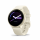 Ceas Garmin vívoactive 6 display AMOLED, dimensiune afisaj 30.4 mm, rezolutie afisaj  390 x 390 pixeli, memorie 8GB, autonomie până la 11 zile (5 zile cu afişajul permanent pornit), rezistanta la apa pana la 5 ATM, greutate: 23g, ramă Lunar Gold cu curea Bone, carcasă Light Sand şi curea din silicon