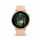 Ceas Garmin vívoactive 6 display AMOLED, dimensiune afisaj 30.4 mm, rezolutie afisaj  390 x 390 pixeli, memorie 8GB, autonomie până la 11 zile (5 zile cu afişajul permanent pornit) rezistanta la apa pana la 5 ATM, greutate: 23g, ramă Pink Dawn cu curea Bone, carcasă Pink Dawn Metallic şi curea din
