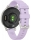 Ceas Garmin Lily 2 Active, display AMOLED, dimensiune afisaj 25,4 mm x 21,3 mm, rezolutie afisaj 240 x 201 pixeli, memorie 8GB, autonomie pana la 9 zile, rezistanta la apa pana la 5 ATM, greutate: 24,4g, ramă Argintiu, şi curea Purple Jasmine din silicon