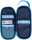 Penar Oxford Bicolor, tip etui dreptunghiular, albastru inchis