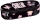 Penar rigid St.Right, 1 compartiment si clapeta interioara, Flower Mood