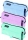 Penar tip etui, 2 compartimente, diverse culori pastel, Herlitz