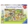 Puzzle o zi la ferma, 2x24 piese Ravensburger