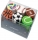 Radiera color S-cool, model Sporturi, 6 buc/cutie PVC