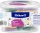 Radiera ergonomica, ovala, fara PVC, model marmorat, set 20 buc, culori asortate, Pelikan