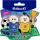 Radiera Squeezy Sports Plastic, fara ftalati si PVC, fotbal, set 2, blister, diverse culori, Pelikan