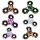 Jucarie Fidget Spinner Relax diverse culori