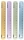 Rigla aluminiu, 20 cm, Keep Colour frost, diverse culori, Arda
