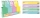 Rigla Arda din plastic, keep colour pastel, 16 cm, 48 buc/display