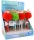 Roller gel cu cerneala termosensibila, X-mas Buddies Pompom, 0.5mm, cerneala albastru, 12 buc/display, Happy Color