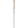 Roller Jazz Noble Elegance Pearl, 1 rezerva roller Pelikan 338 inclusa, cerneala albastra corectabila, varf M, in cutie pentru cadou