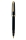 Roller Pelikan Souveran R600 Black, accesorii placate cu aur, negru/auriu, rezerva inclusa, cutie cadou