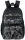 Rucsac Oxford Dream Tech Holografic, 2 compartimente, negru floral