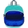 Rucsac Oxford Funky, 1 compartiment, turcoaz/albastru inchis
