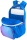 Rucsac Oxford Gradient, 3 compartimente, culoare albastru/mov