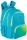 Rucsac Oxford Gradient, 3 compartimente, culoare galben/verde turcoaz