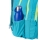 Rucsac Oxford Gradient, 3 compartimente, culoare galben/verde turcoaz