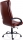 Scaun birou directorial, Fusion 3623, baza crom, culoare maro