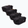 Set de genti pentru cutie Thule Go Pack Duffel, 4 bucati x 75L, negru