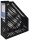 Suport vertical A4, plastic flexibil, diverse culori Nebo