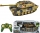 Tanc de jucarie cu telecomanda, camuflaj, Moka