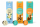 Set capsule cafea Tchibo Cafissimo Summer Secret, 3 cutii/set