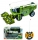 Utilaj agricol de jucarie, combina TS, verde, cu telecomanda