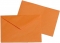 Plic C6 gumat offset 114 x 162 mm 80 g/mp 10 buc/set Romkuvert portocaliu