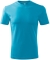 Tricou cu gat rotund, 200 g/m2, unisex, turcoaz, Malfini marimea L