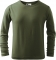 Tricou cu maneca lunga, pentru copii, khaki, Malfini marimea 110 cm
