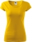 Tricou cu maneca scurta, 150 g/m2, pentru femei, galben, Malfini marimea M