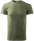 Tricou cu gat rotund, pentru barbati, khaki, Malfini marimea M