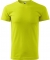 Tricou cu gat rotund, pentru barbati, lime, Malfini marimea XS