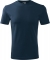 Tricou classic new, barbati, albastru marin, Malfini marimea 2XL