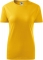 Tricou classic new, dama, galben, Malfini marimea 2XL