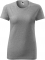 Tricou classic new, dama, gri inchis, Malfini marimea 2XL