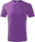 Tricou classic new, copii, violet, Malfini marimea 110 cm