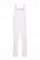 Pantaloni cu pieptar, alb, BW270, Rock Safety marimea 54