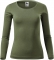 Tricou cu maneca lunga, pentru dama, khaki, Malfini marimea 2XL