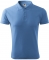 Tricou piqué polo, 200 g/m2, pentru barbati, albastru deschis, Rock Safety  marimea M