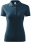 Tricou pique polo, 200 g/m2, pentru femei, albastru marin, Malfini  marimea S